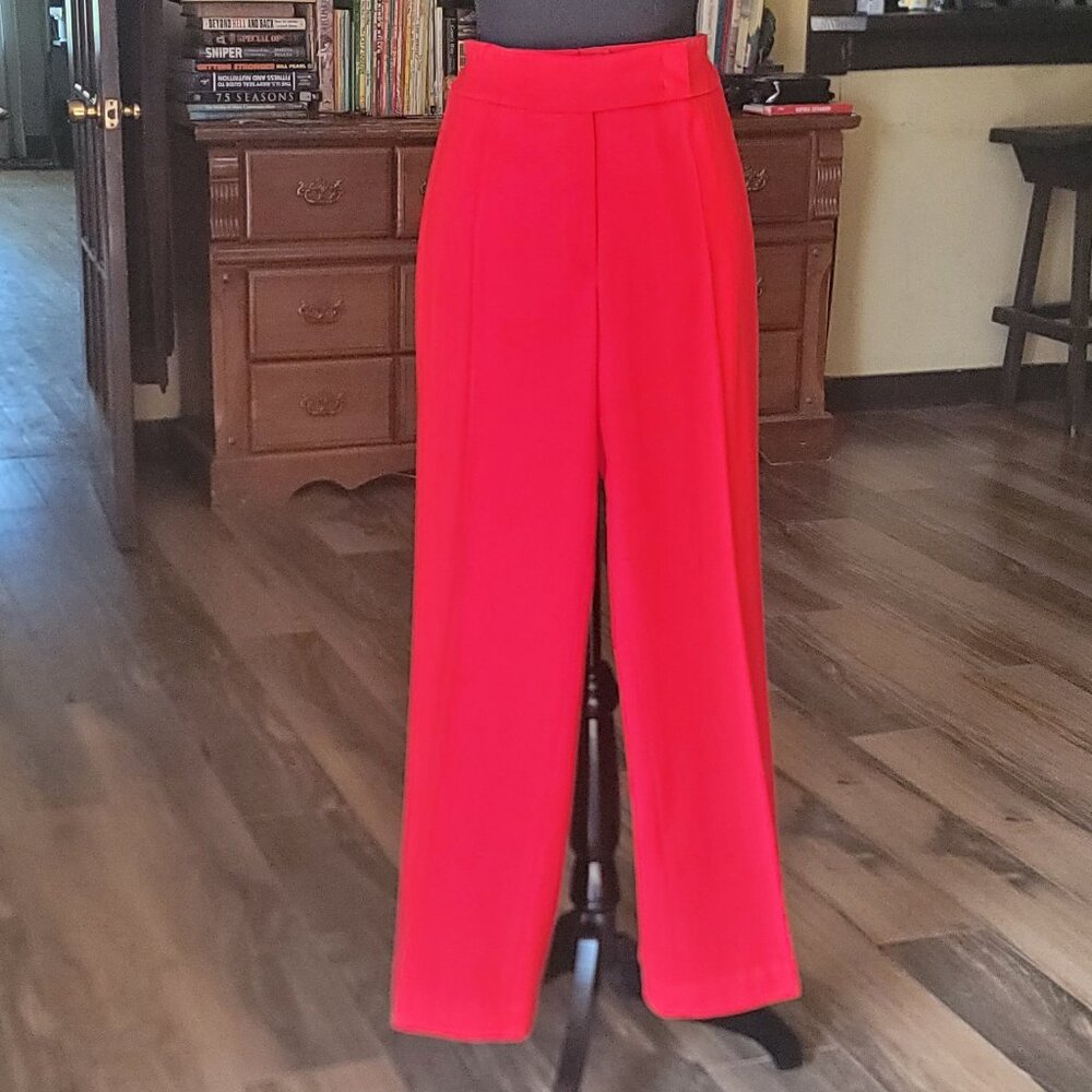 ESCADA RED DRESS PANT
